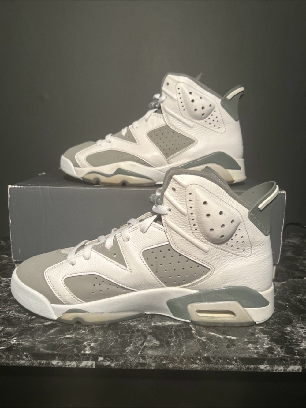 Nike Air Jordan 6 Retro Cool Grey CT8529-100 Men’s Size 9 Og Box